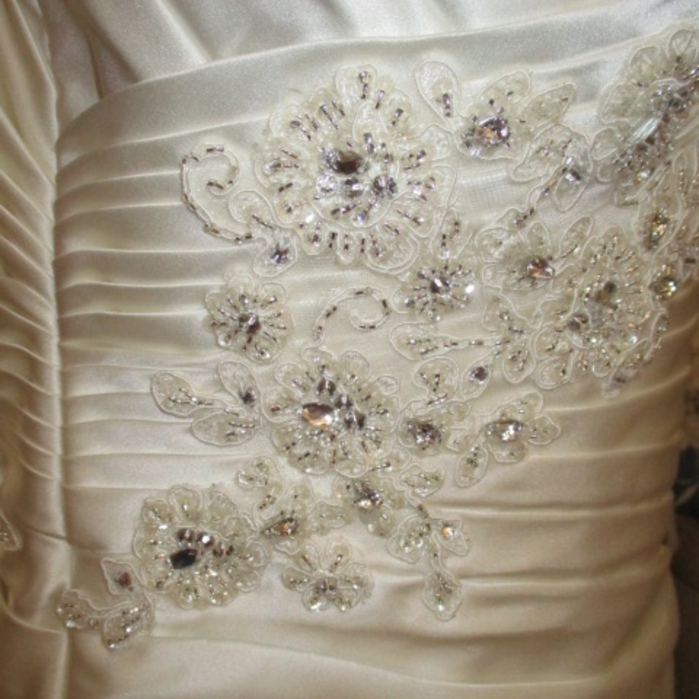 - Glamour Mermaid Trumpet Wedding Dress Gown sexy - Picture 7 of 8